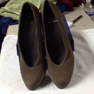 Stuart Weitzman suede pumps
